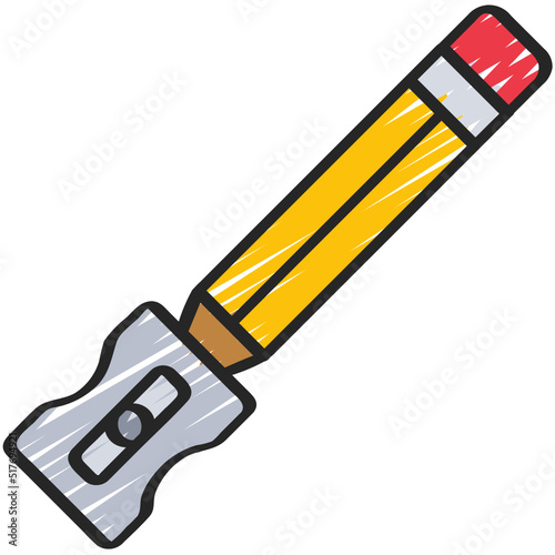 Sharpening Pencil Icon