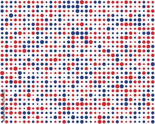 Pattern with colorful circles, seamless background, creative design templates