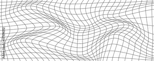 Distorted mesh, 3d digital background