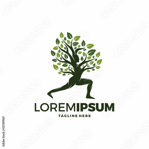 Tree of Life Yoga Logo Design