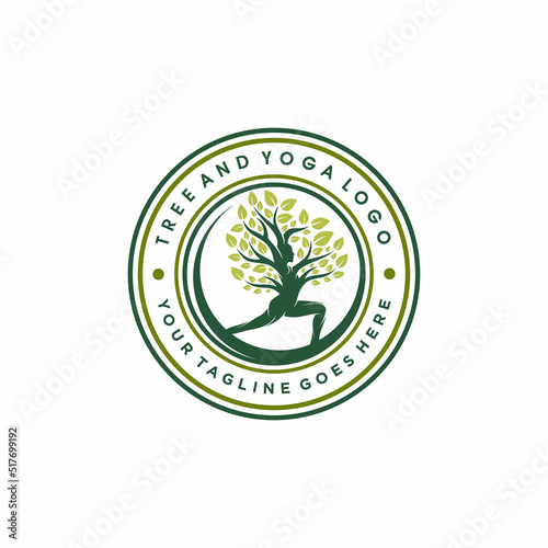 Tree of Life Yoga Logo Design