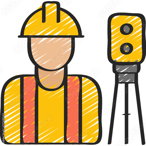 Land Surveyor Icon