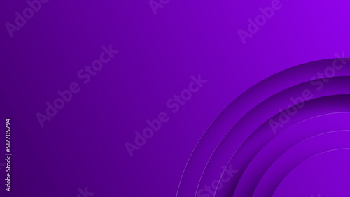 Abstract purple papercut layer background seamless loop