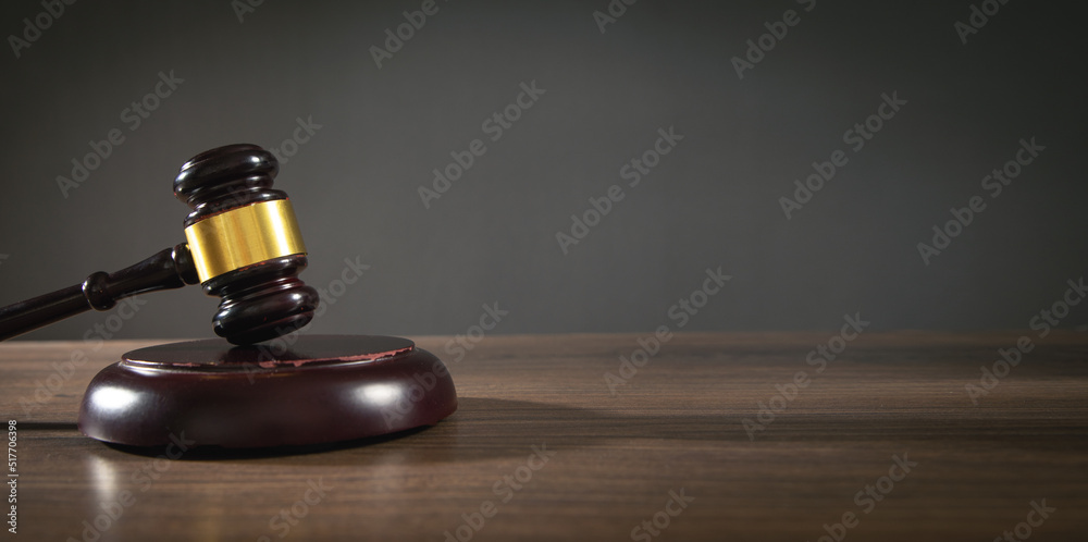 Judge Gavel on the wooden desk. Law concept Judge Gavel on the wooden desk. Law concept