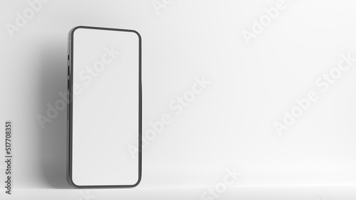 Smartphone display mockup
