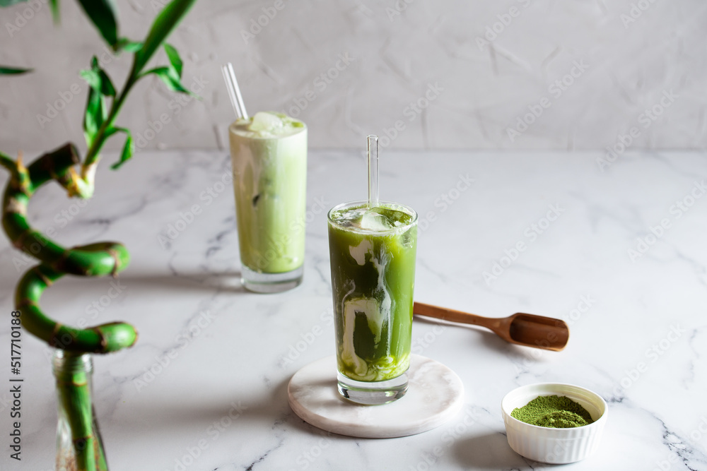 Fototapeta premium Matcha latte