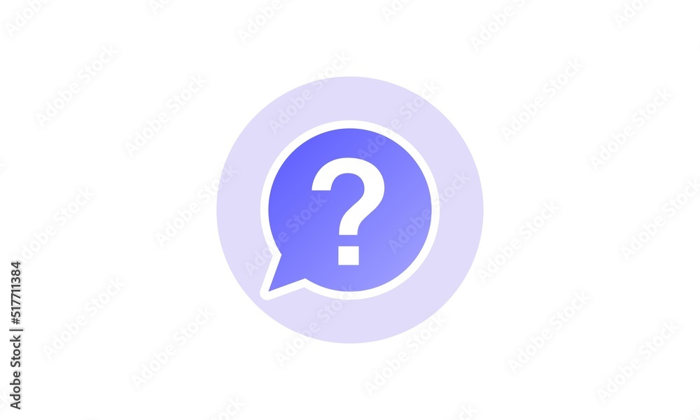 Question mark icon. Help symbol. FAQ sign illustration. Box chat. Design Element Vector, simple Question mark icon. Help symbol. FAQ sign illustration. Box chat. Design Element Vector, simple