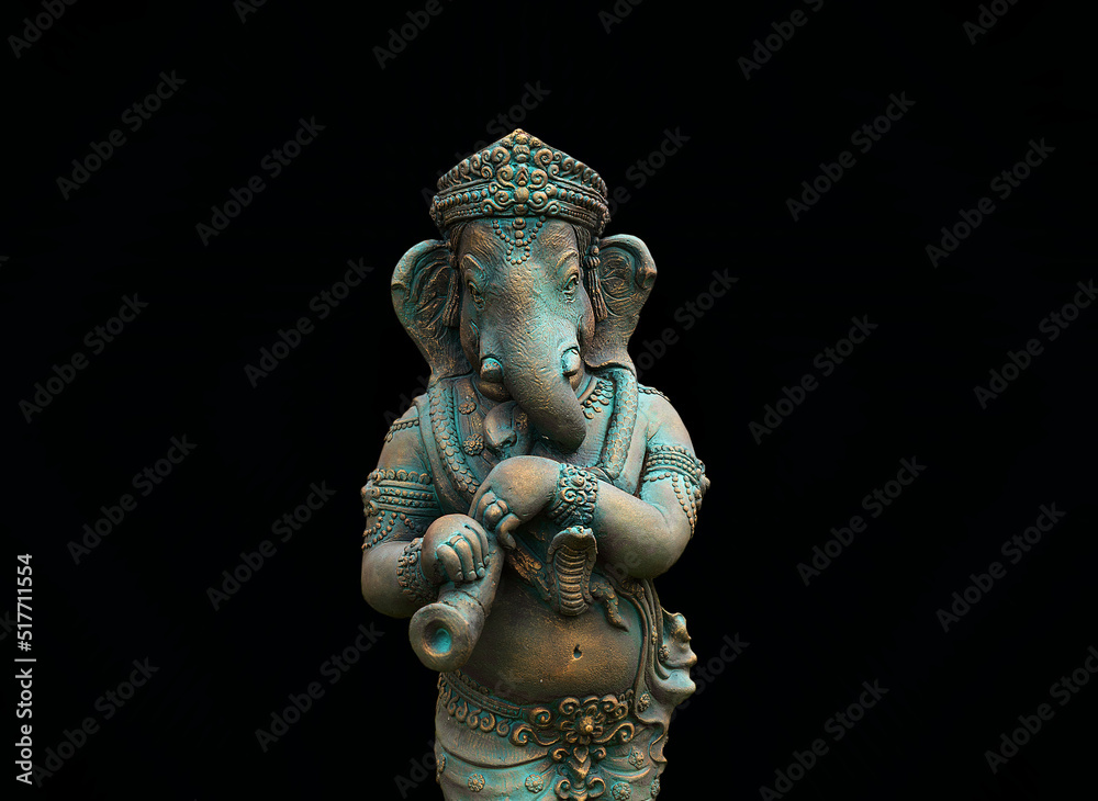 Fototapeta premium Ganesha religious restraint thing old power