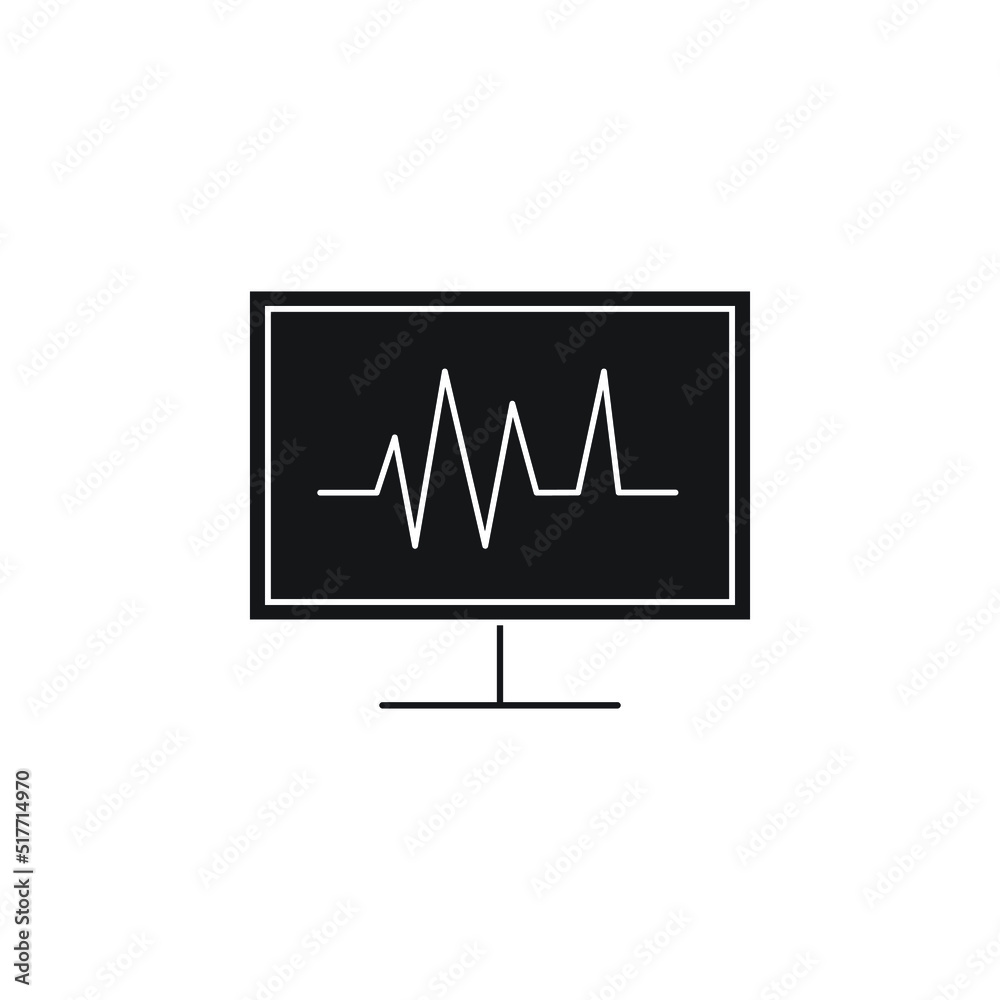 heart beat vector for website symbol icon presentation
