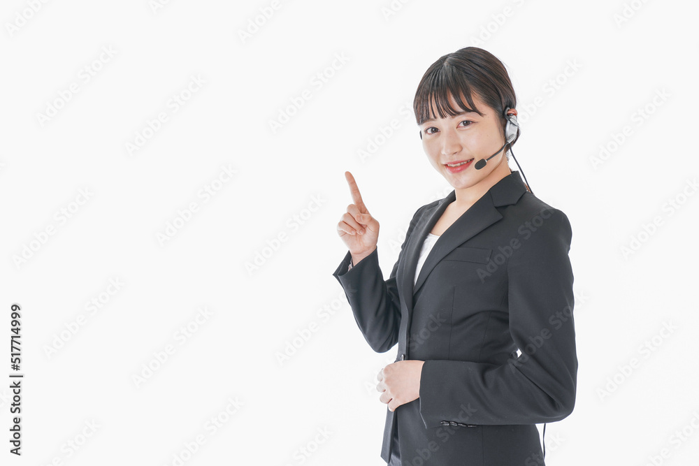 オペレーター・お客様相談室の女性 オペレーター・お客様相談室の女性