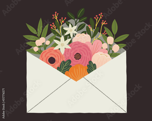 Wild Flower Envelope