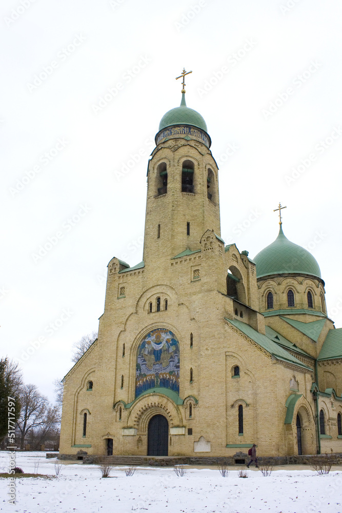 Svyatopokrovska Church (or Church of the Intercession of the Most Holy Theotokos) in Parkhomivka, Kyiv region, Ukraine	
