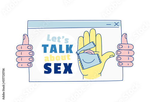 Let's talk about sex. Online School Sexuality Education Program.