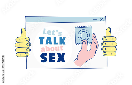Let's talk about sex. Online School Sexuality Education Program.