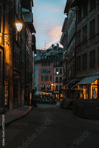 Night Streets of Genve