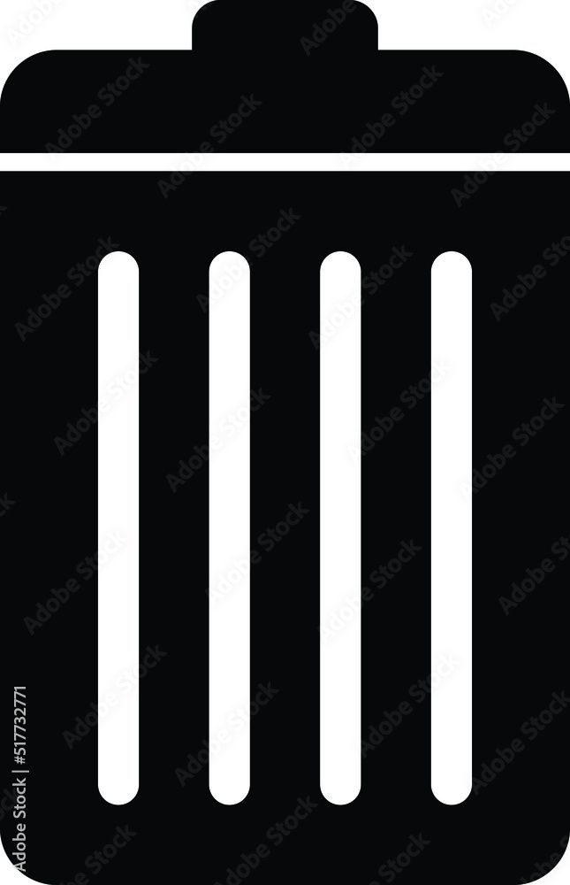 Isolated Bin Icon Vector Illustration Isolated Bin Icon Vector Illustration