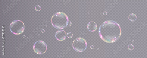 Leinwand Poster Bubble PNG