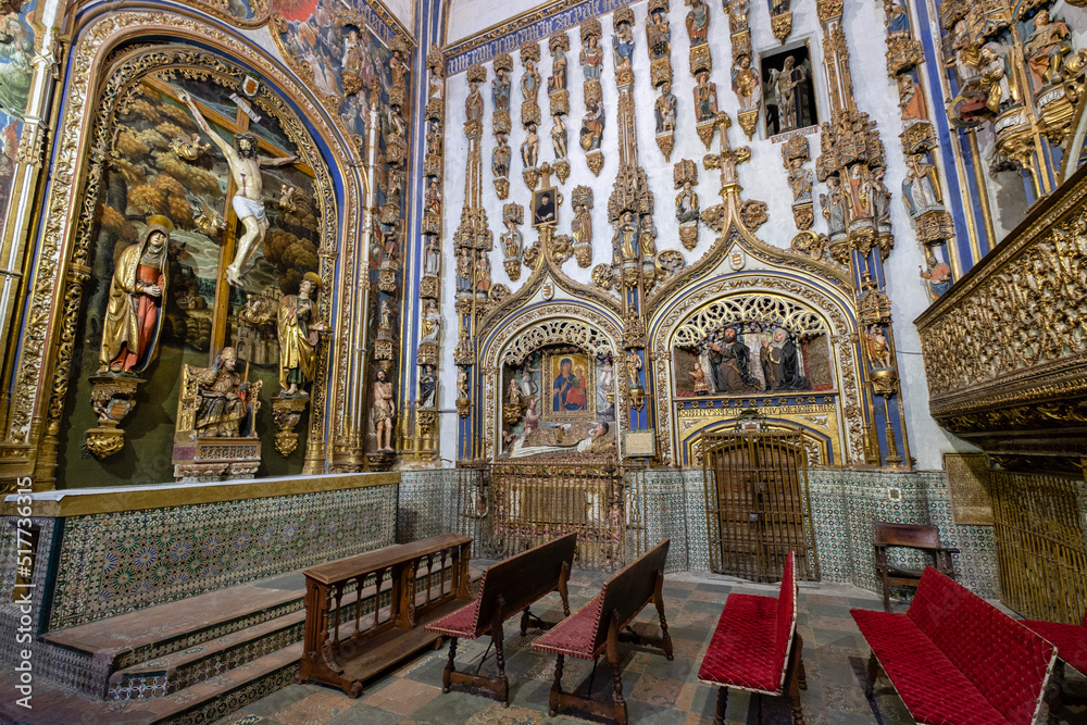 capilla dorada, Catedral de la Asunción de la Virgen, Salamanca,  comunidad autónoma de Castilla y León, Spain