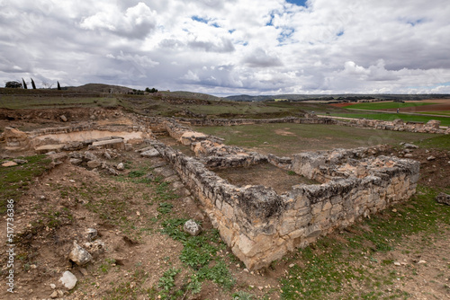 basilica visigoda, parque arqueológico de Segóbriga, Saelices, Cuenca, Castilla-La Mancha, Spain