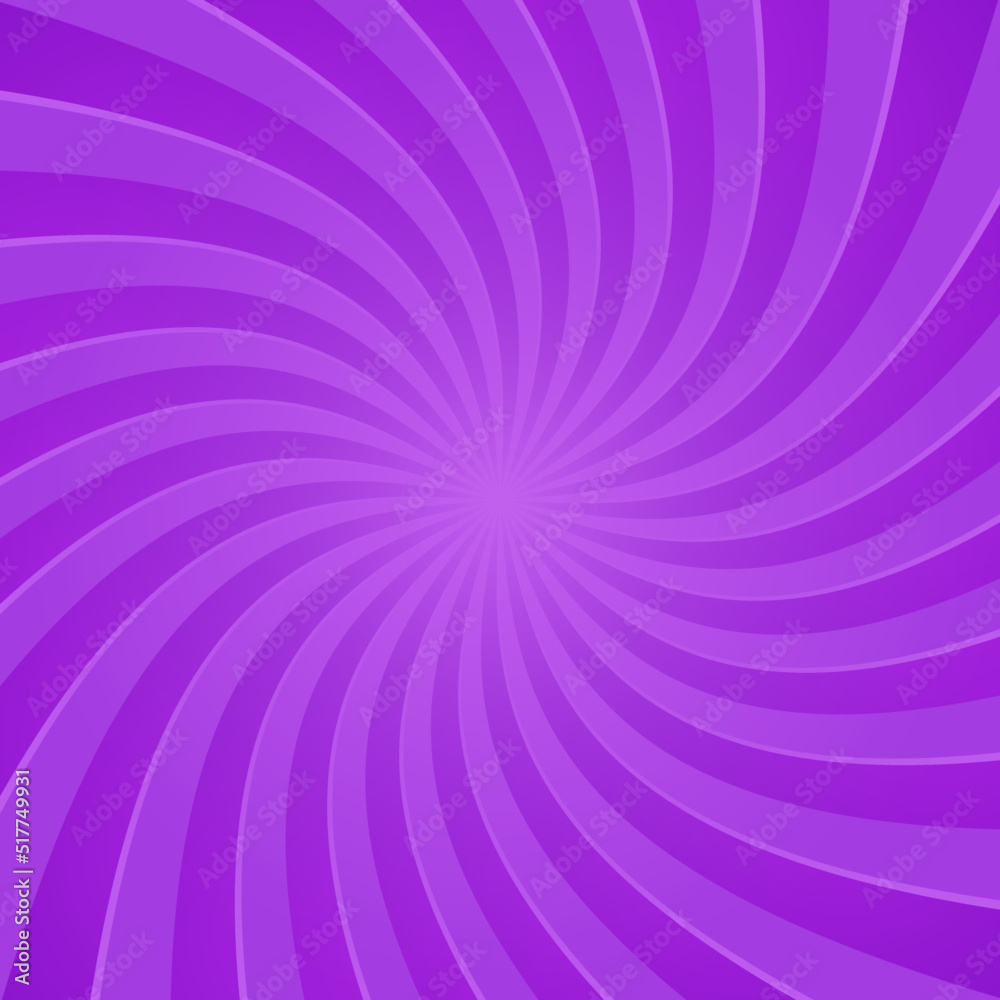 Obraz premium Sun rays retro vintage style on purple background, Sunburst pattern background. Rays. Summer banner vector illustration. Abstract sunburst wallpaper for template business social media advertising.