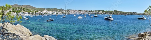 Gerona, Cadaques, Spain: 07.16.2022; The panorama to Cadaques