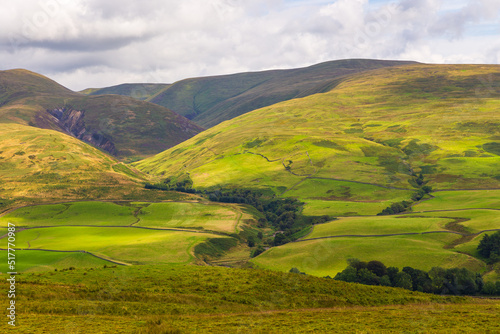 View of the green hills in North UK. © Tomasz Wozniak