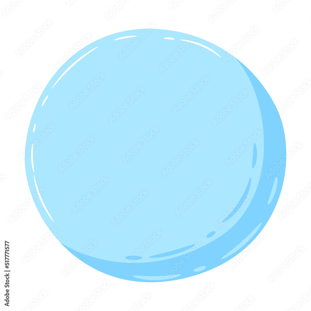 Decorative background bubble for text. Speechbubble in cartoon style. Decorative background bubble for text. Speechbubble in cartoon style.
