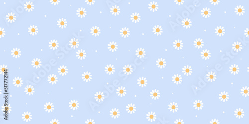 Floral seamless pattern. Vector design for fabric