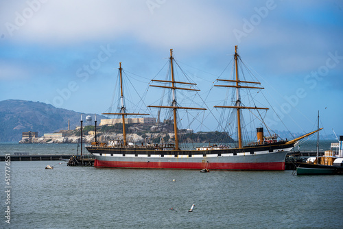 Obraz na płótnie San Fransisco Alcatraz
