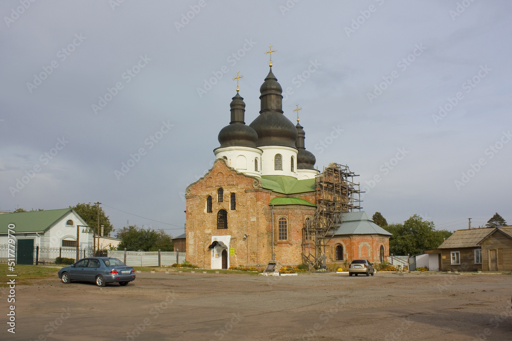 Church of the Transfiguration of the Savior reconstruction in Nizhyn, Ukraine