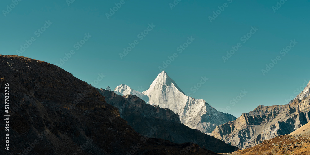 Obraz premium mount jampayang in yading, daocheng