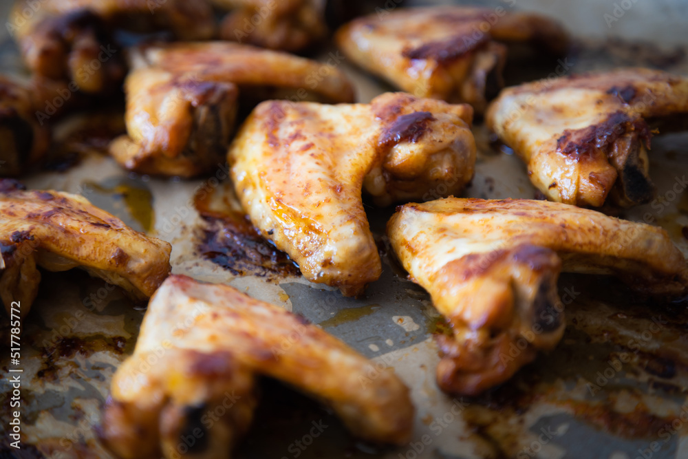 Roasted or grilled chicken wings Roasted or grilled chicken wings