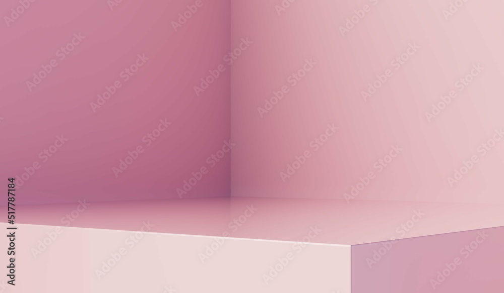 Abstract 3d background for product presentation. 3d rendering
