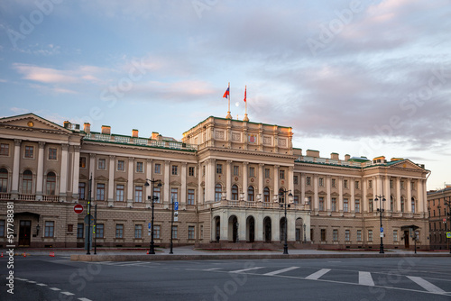 Mariinsky Palace in St. Petersburg photo