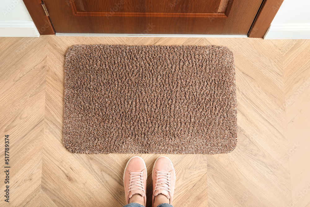 Rug Top View Of Door