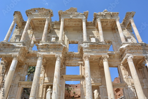 Library of Celsus in Efes (Ephesus) in Turkey