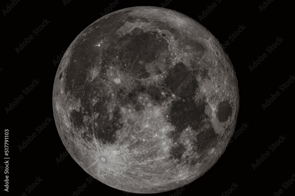 Naklejka premium full moon