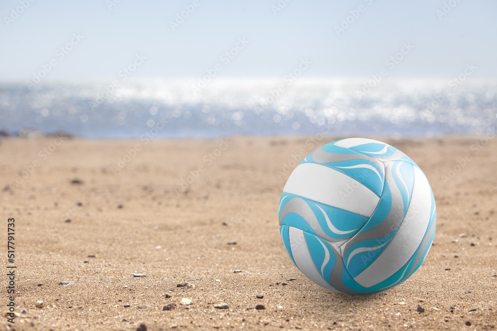 Footvolley ball on sand. Professional sport concept. Tradition and culture in beaches Footvolley ball on sand. Professional sport concept. Tradition and culture in beaches