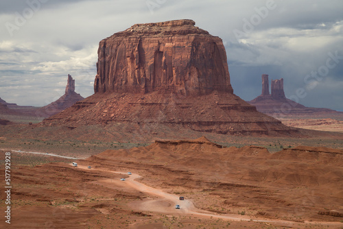 Obraz na płótnie Monument Valley Scenic Drive w salonie
