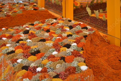 Artwork made with spices