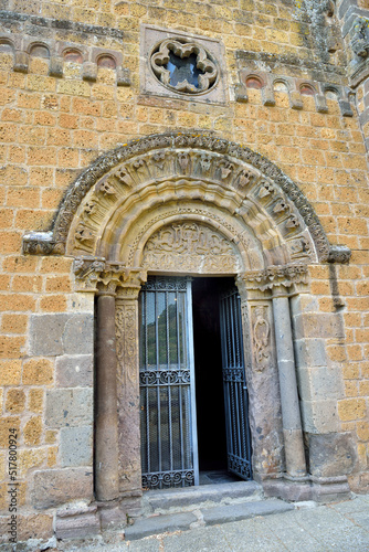 church of santa Maria maggiore Tuscania Lazio Italy