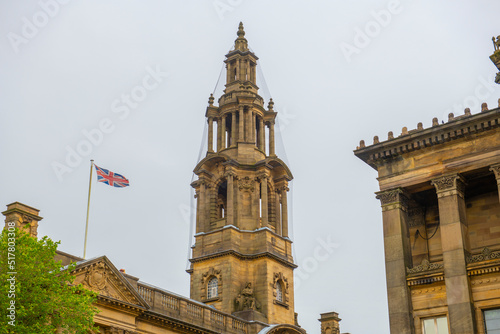 Sessions House is a courthouse on Harris Street at Preston Flag Market in historic city centre of Preston, Lancashire, UK.  photo