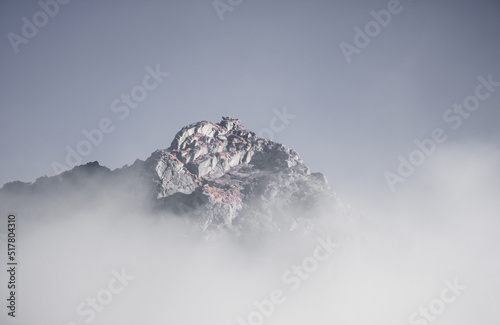Canvas Print Mountain in the sky