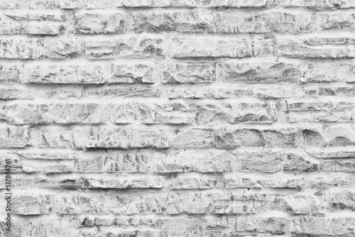 White grunge brick wall texture background light rough textured spotted blank copy space background