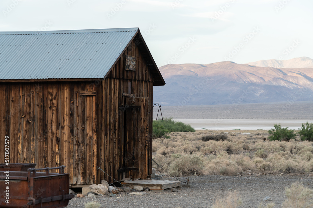 Ballarat Ghost Town With Morgue And Jail House In California. A Very Isolated And Desolate Area In The Desert. Ballarat Ghost Town With Morgue And Jail House In California. A Very Isolated And Desolate Area In The Desert.
