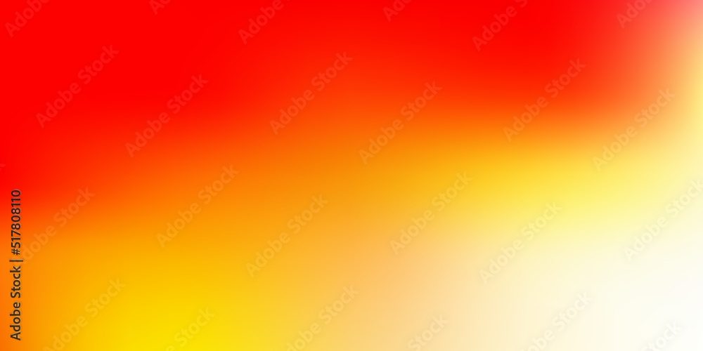 Light orange vector gradient blur texture.
