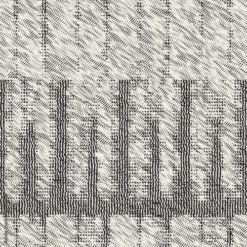 Monochrome Moiré Effect Textured Striped Pattern