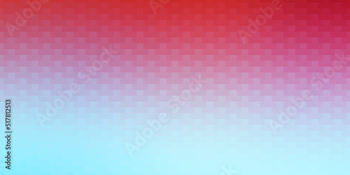 Light Blue, Red vector backdrop with rectangles.