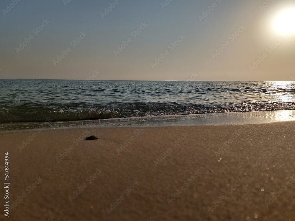 sunset at the beach