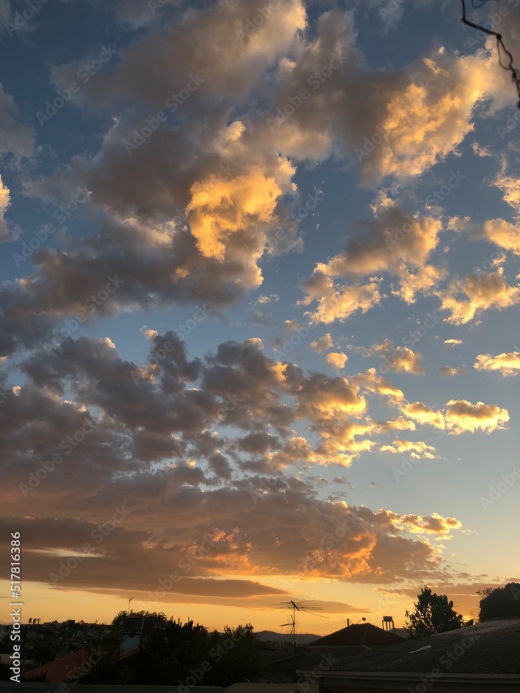 sunset in the sky sunset in the sky